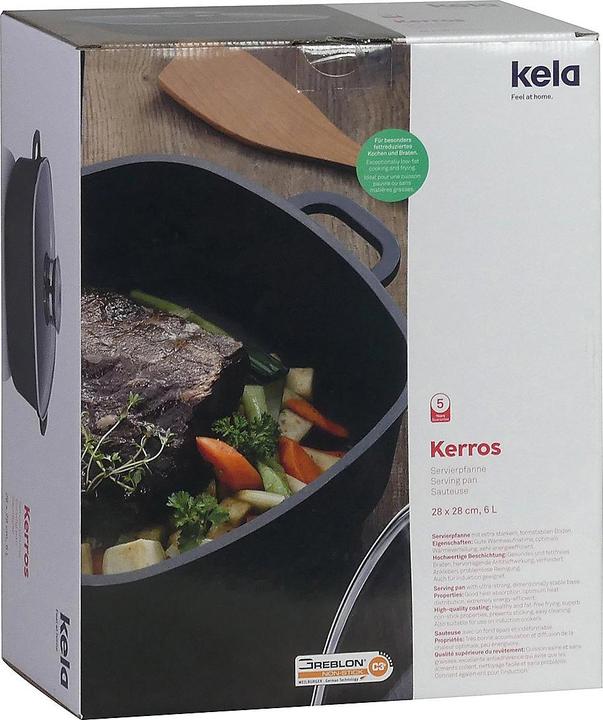 Productafbeelding Kela Kerros (Koekenpan, Gegoten aluminium)
