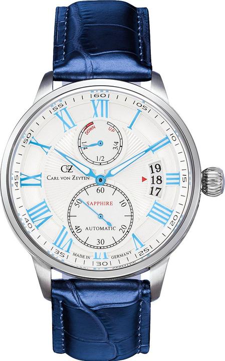 Carl von Zeyten CVZ0082WHS Münstertal Automatik 46mm 10ATM (Analoguhr, 46 mm)