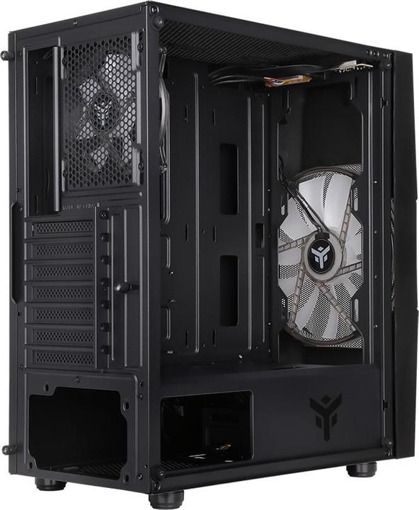 Image du produit Itek Boitier Moyen Tour ATX Oxygene RGB avec panneau vitré (Noir) (ATX, ITX, mATX)