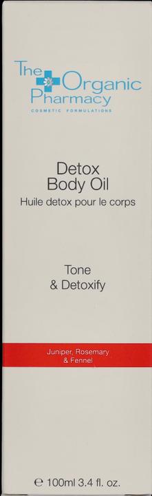 Actual product image The Organic Pharmacy Detox Cellulite Body Oil (Body cream, 100 ml)