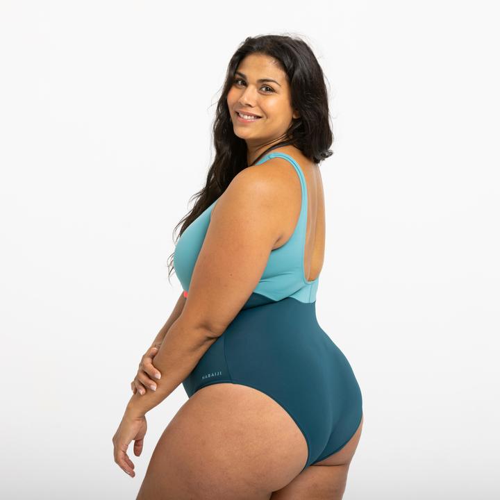 Image du produit Nabaiji Maillot de bain femme - Heva Li bleu/pétrole (40)