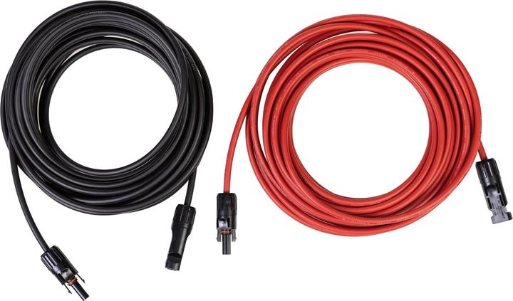 Furber.power Connection cable 4 mm² with compatible plug, set, 10 m (Solar cable)