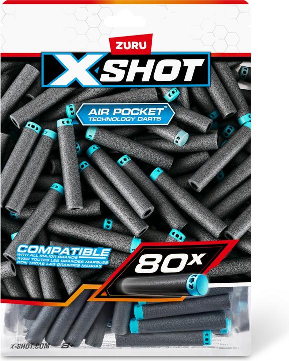 Produktbild Xshot X-SHOT-EXCEL-DART REFILL (80 PCS),S1,FOI