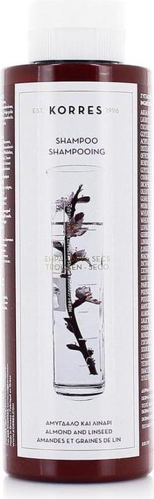 Actual product image Korres Almond & Linseed (250 ml, Liquid shampoo)