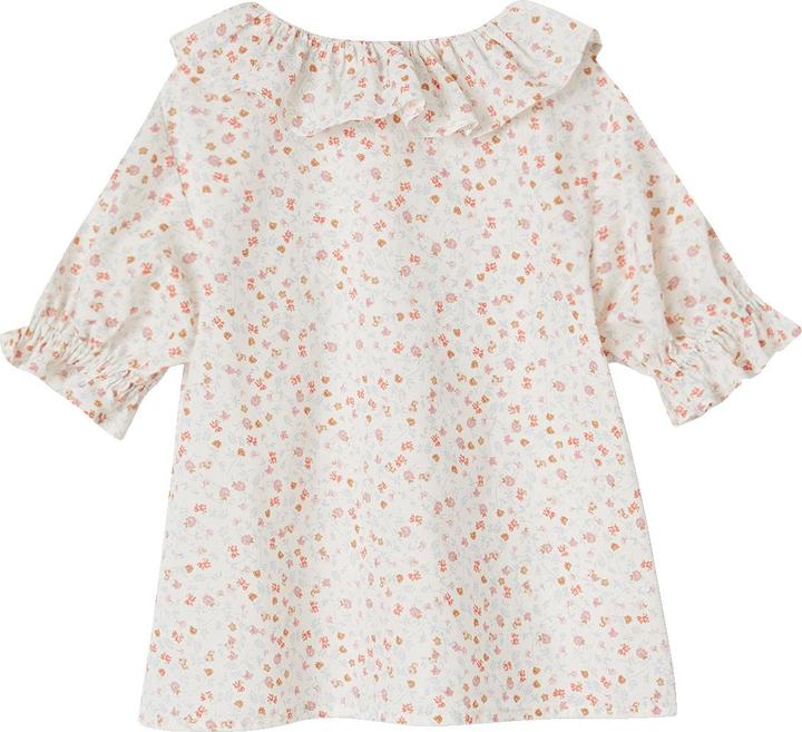 Produktbild Vertbaudet Mädchen Musselinbluse mit Kragen (128)