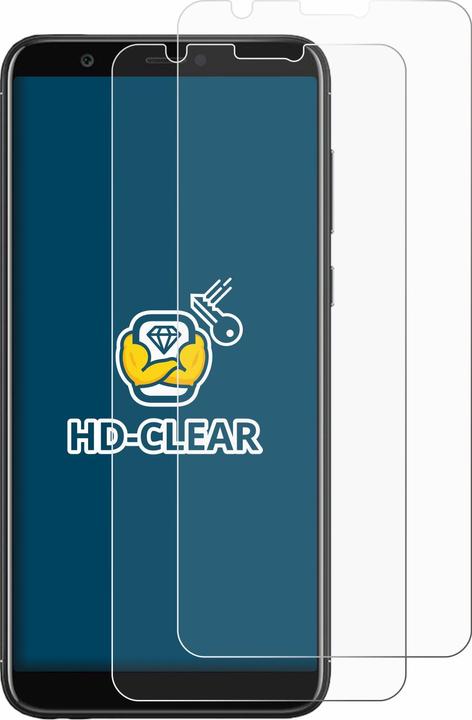 Actual product image BROTECT Screen Protector Clear (2 Piece, Huawei P Smart (2018))