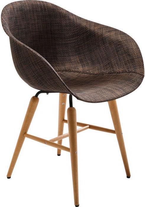 Produktbild Kare Design Stuhl mit Armlehne Forum Wood Brown