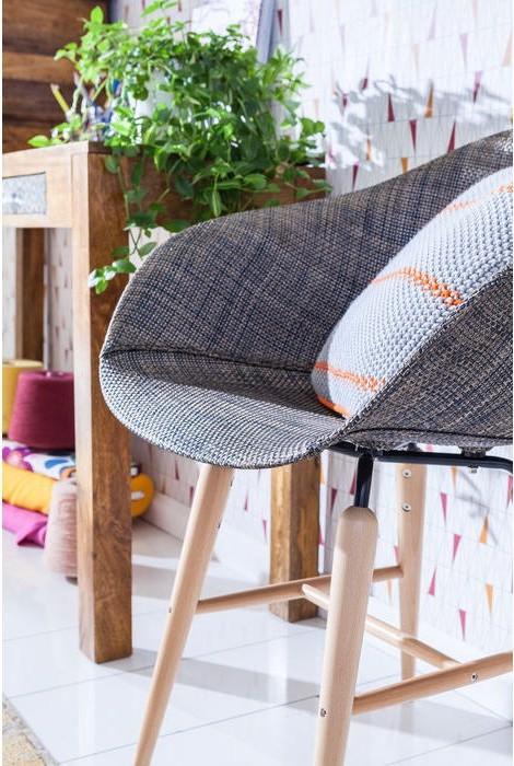 Produktbild Kare Design Stuhl mit Armlehne Forum Wood Brown