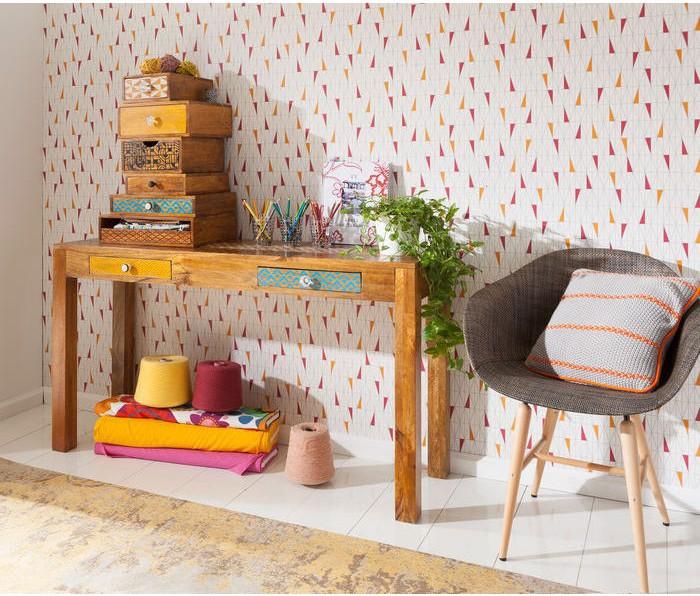 Produktbild Kare Design Stuhl mit Armlehne Forum Wood Brown