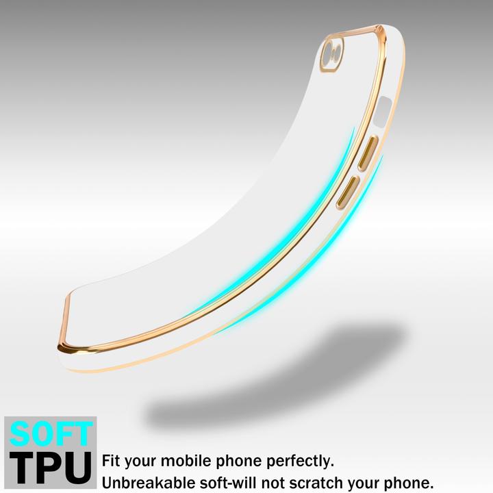 Actual product image Cadorabo Case for Apple iPhone 6 / 6S in TPU with camera protection LM130 Style (Apple iPhone 6)