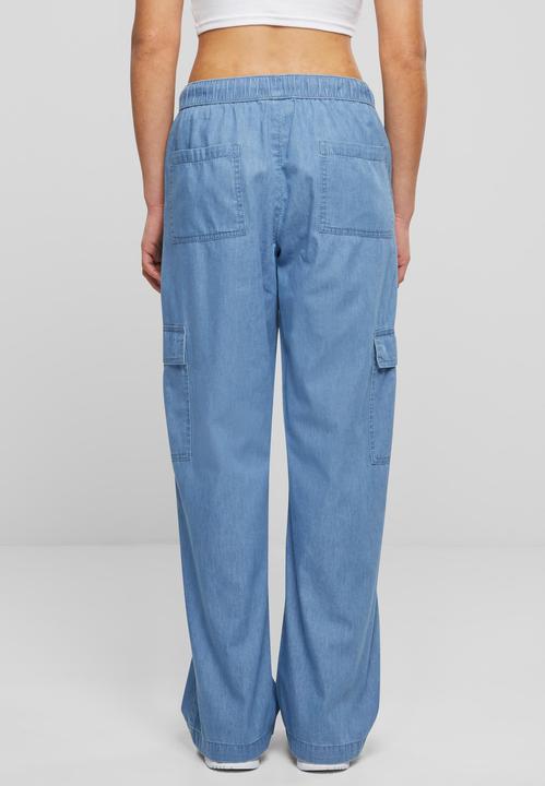 Image du produit Urban Classics Ladies Light Denim Cargo Pants - 138401 (S)