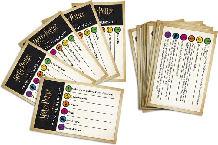 Actual product image Winning Moves WM00212-ITA-4 TRIVIAL PURSUIT - HARRY POTTER NEW 8-2021 (Italian)