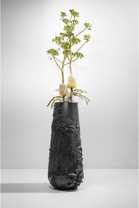 Image du produit Kare Design Vase Jungle noir 83cm