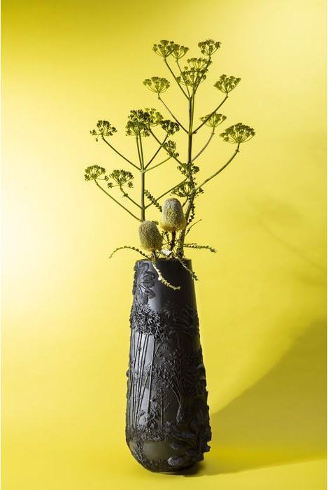 Image du produit Kare Design Vase Jungle noir 83cm