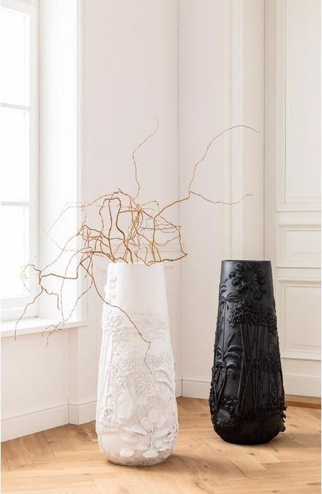 Image du produit Kare Design Vase Jungle noir 83cm