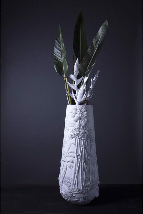 Actual product image Kare Design Vase Jungle White 83cm