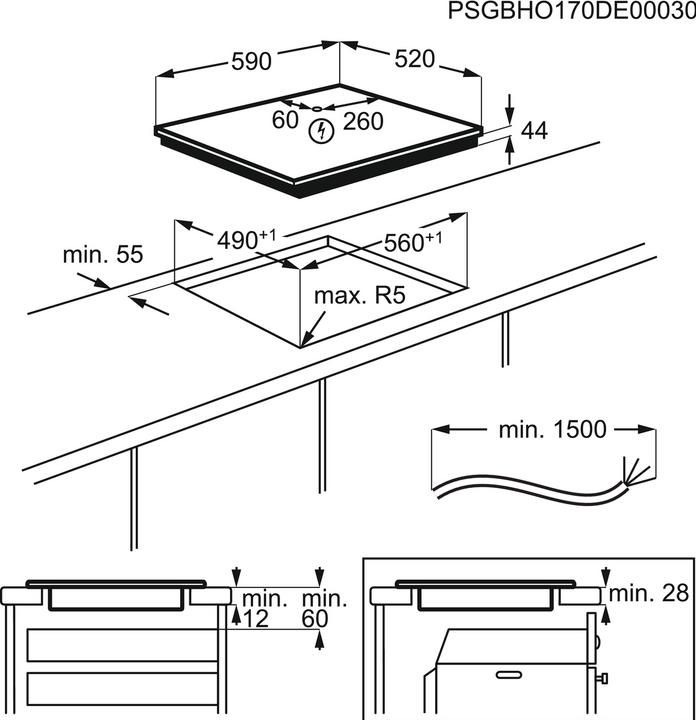 Produktbild Electrolux EIV63440BS