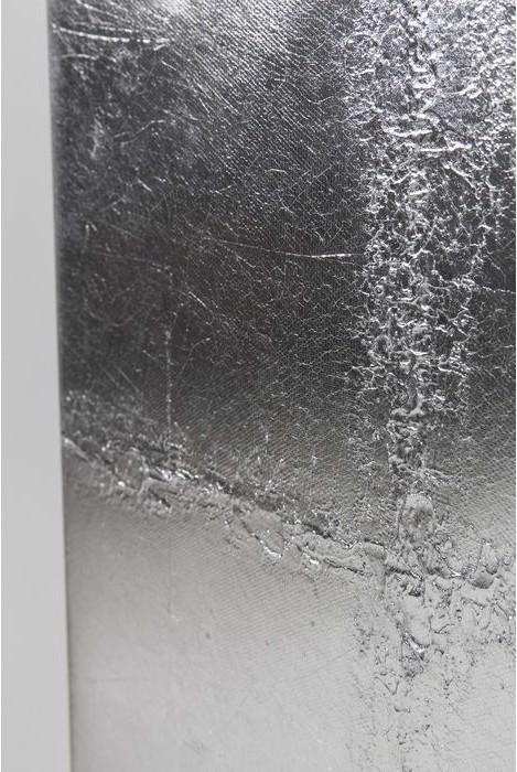 Produktbild Kare Design Bild Foil Silber 120x60cm (60 x 120 cm)