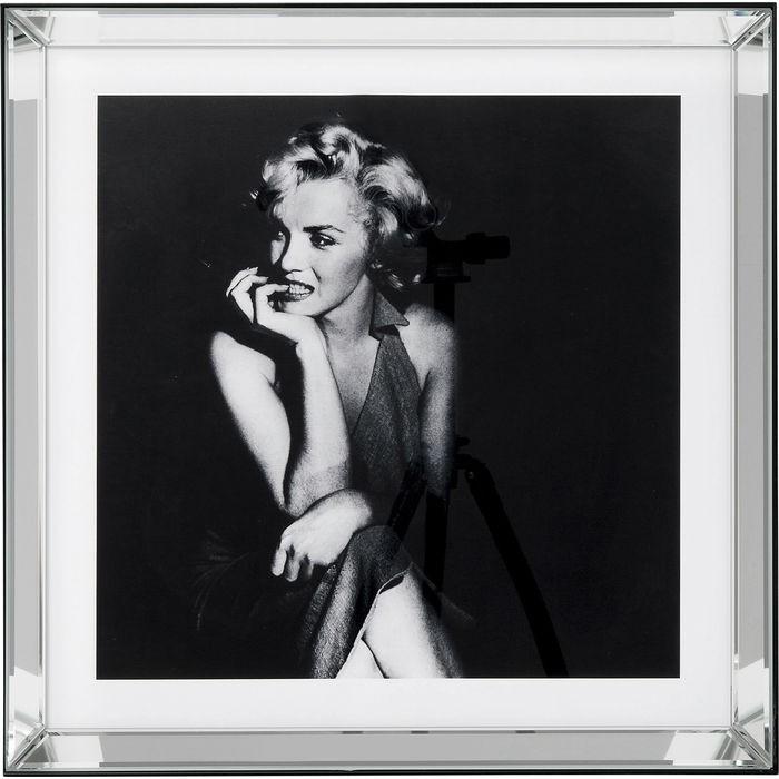 Immagine prodotto Designlife Cornice dello specchio Hollywood Diva 60x60cm (60 x 60 cm)