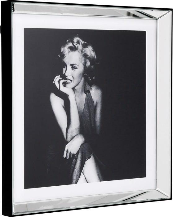Immagine prodotto Designlife Cornice dello specchio Hollywood Diva 60x60cm (60 x 60 cm)