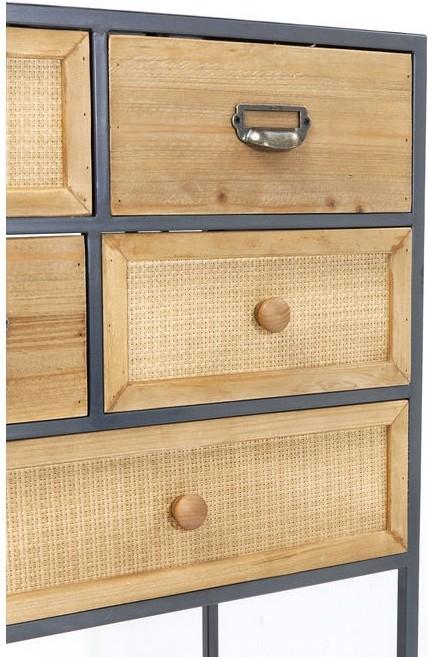 Produktbild Designlife Kommode Bistro 8 Schübe (100 x 40 x 95 cm)