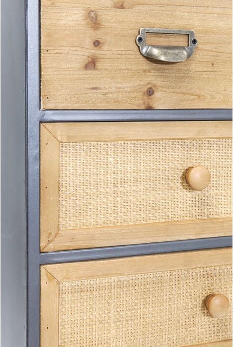 Produktbild Designlife Kommode Bistro 8 Schübe (100 x 40 x 95 cm)