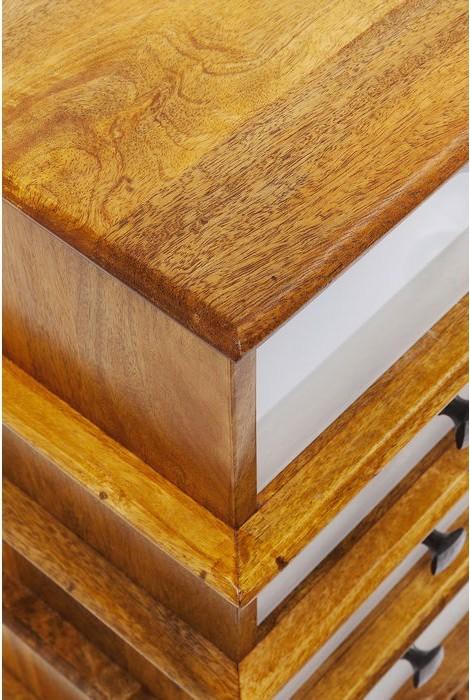 Actual product image Designlife Dresser Fuji White 9 Drw. (75 x 32 x 90 cm)