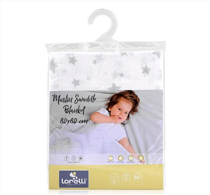 Produktbild Lorelli Wickeldecke Baumwolle 80 x 80 cm (80 x 80 cm)
