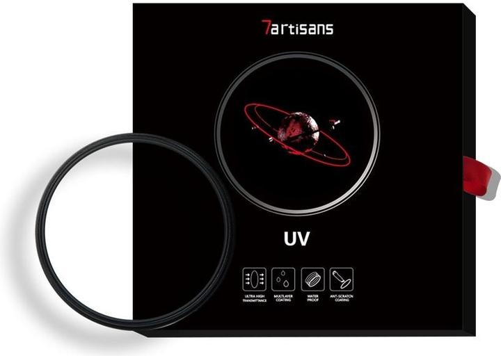 Image du produit 7artisans Filtre d'objectif MRCUV - 62 mm (62 mm, Filtre UV, 62 mm)