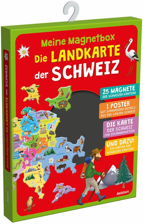 Meine Magnet-Box: Die Landkarte der Schweiz