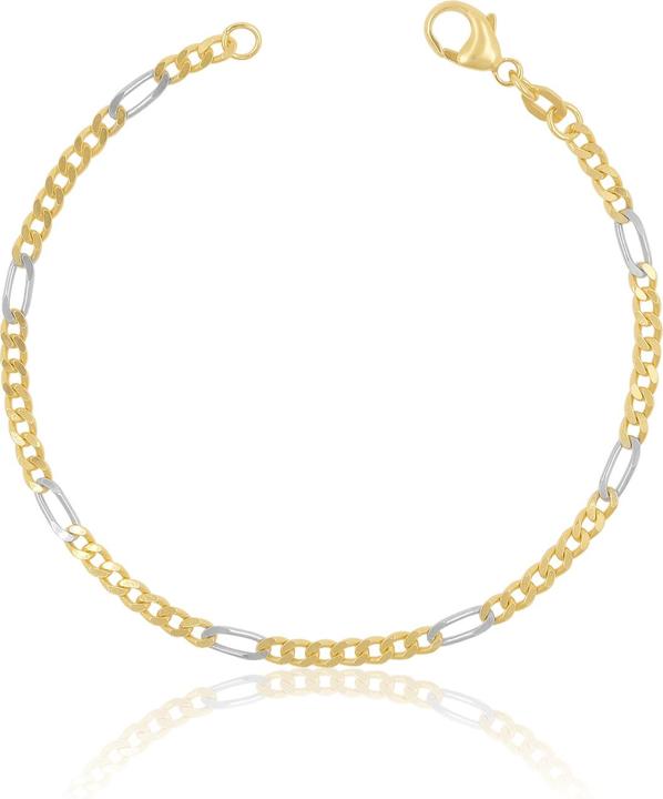 Muau Figaro (19 cm, 750, Weissgold, 18K Gelbgold)