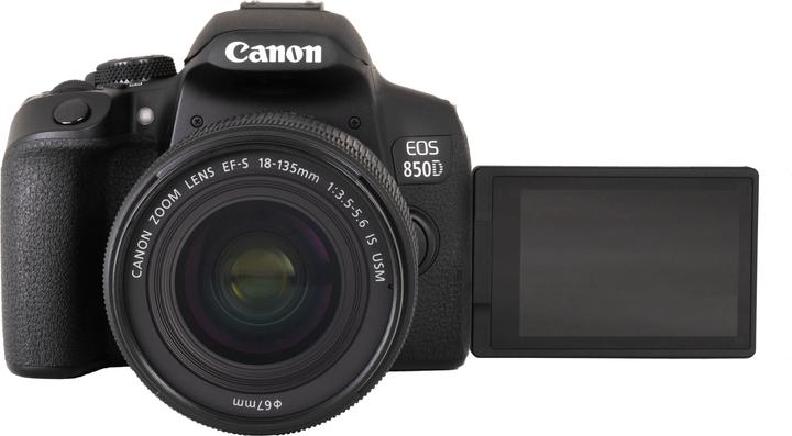 Actual product image Canon EOS 850D (18 - 135 mm, 24.20 Mpx, APS-C / DX)