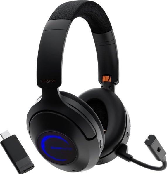 Produktbild Creative Sound Blaster GH7 Super X-Fi® Wireless Over-ear Gaming Headphones with Bluetooth® LE Aud (Kabellos)