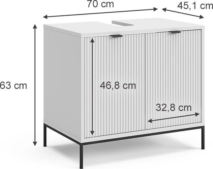 Produktbild Vicco Eliza (70 x 45 x 63 cm)