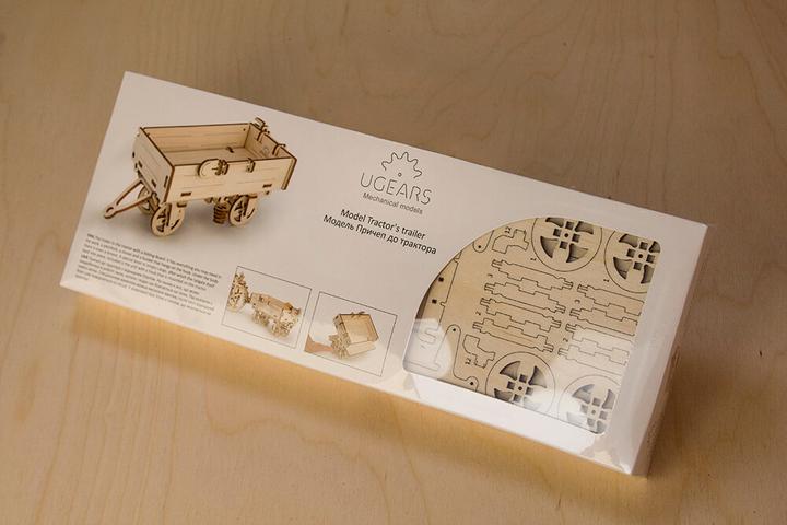 Actual product image Ugears Trailer 68 parts