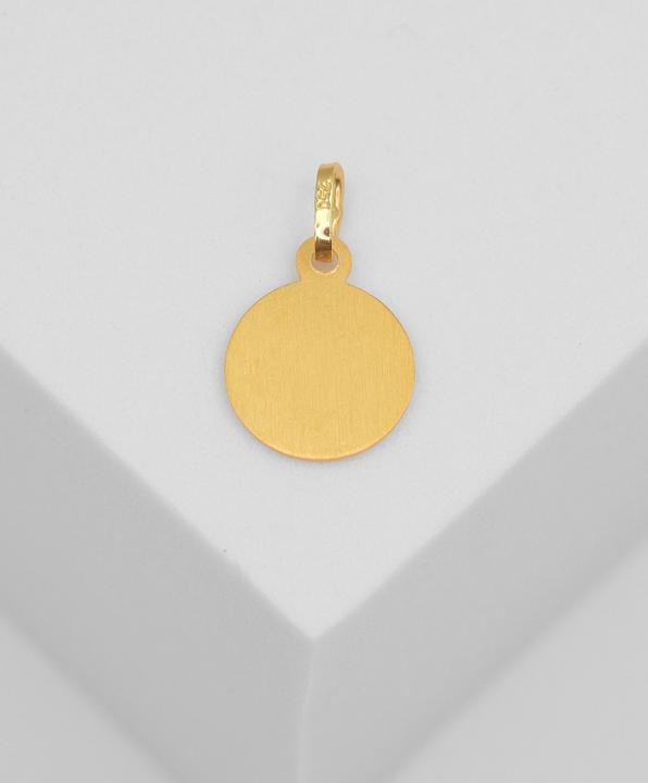 Immagine prodotto Muau Ciondolo angelo custode oro giallo 750, 16x10mm (Oro giallo 750/18 carati)