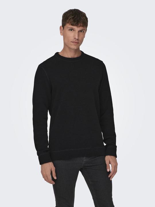 Produktbild Only & Sons Einfarbiger Strickpullover (M)