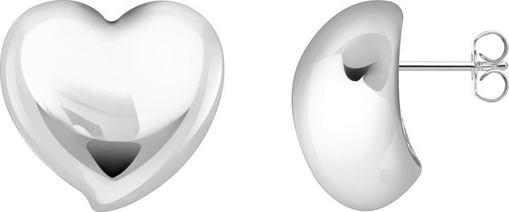 Thomas Sabo Ohrstecker in Herzform (Recyceltes Silber)