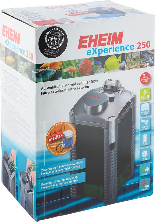 Produktbild Eheim eXperience 250 (250 l, Aussenfilter, Süsswasser, Salzwasser)
