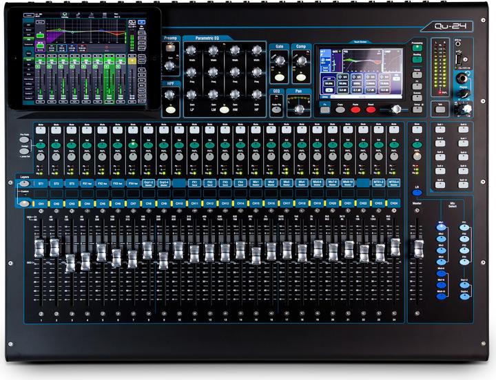 Actual product image Allen & Heath QU-24C (Studio- and Livemixer)