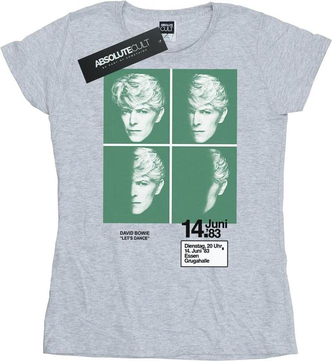 David Bowie 1983 Concert Poster TShirt (M)