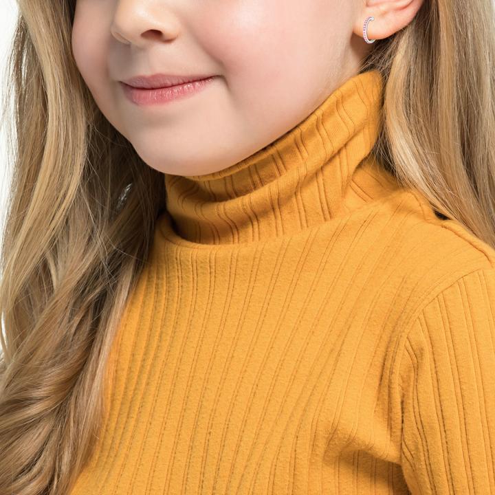 Immagine prodotto Amor Gioielli all'orecchio per bambine in argento 925 | vetro cristallo (Argento 925)