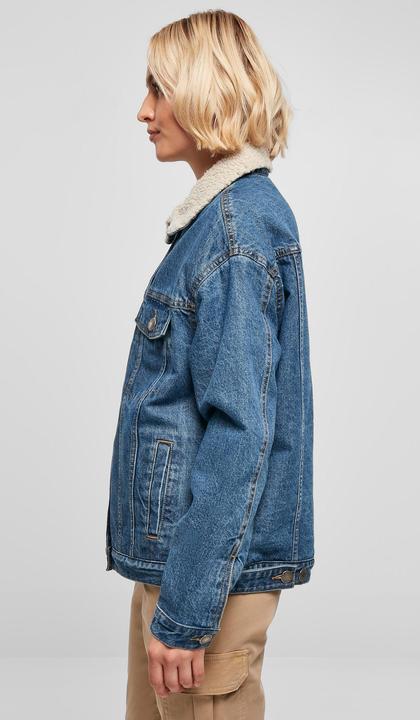 Immagine prodotto Urban Classics Giacca in denim Sherpa oversize da donna (L)