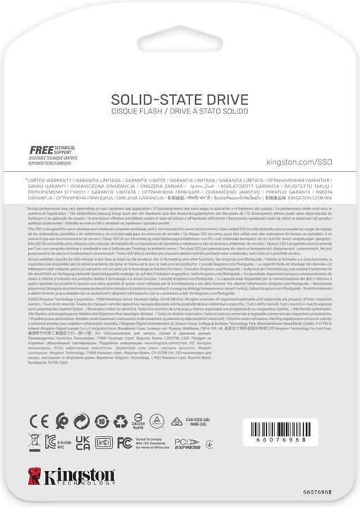 Produktbild Kingston NV2 (4000 GB, M.2 2280)