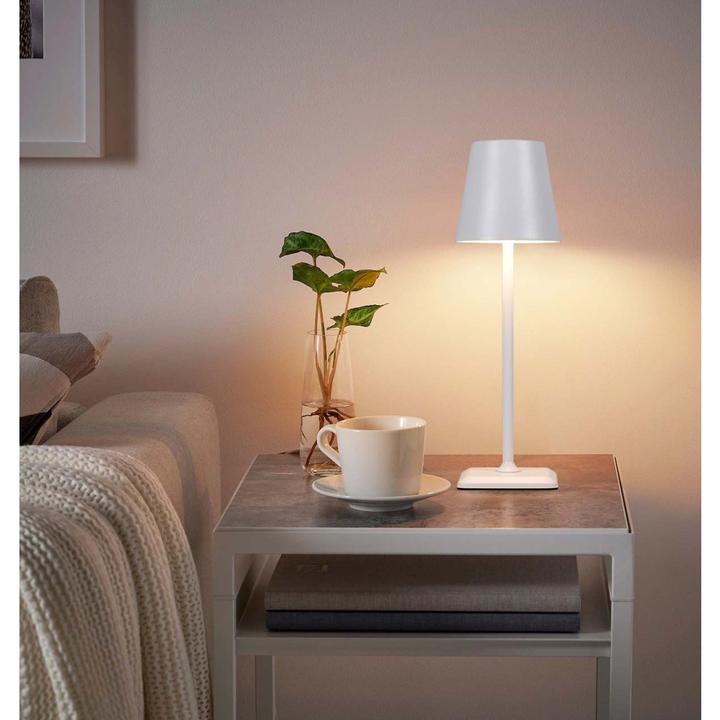 Produktbild Techly Kabellose LED-Tischleuchte Touch Weiss (320 lm)