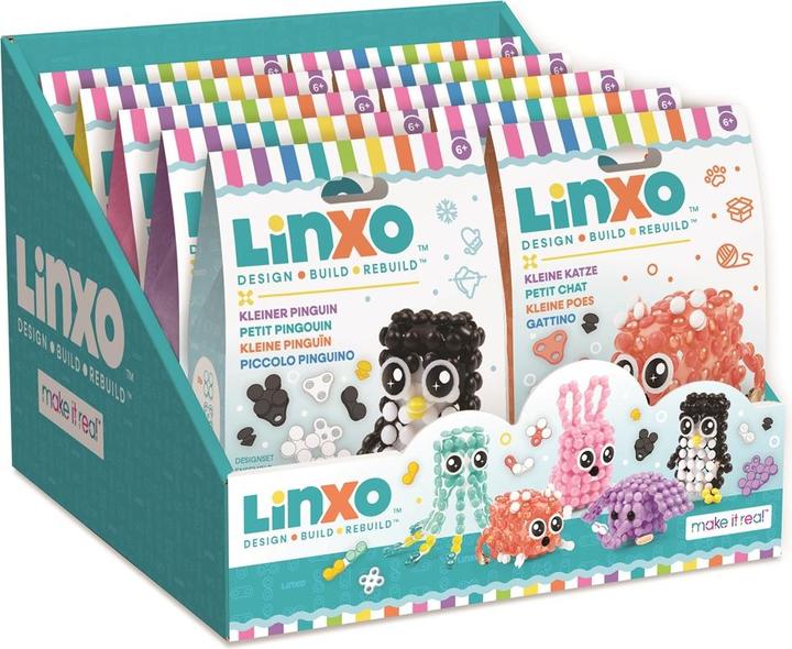 Actual product image Make it Real LinXo key ring animals assorted