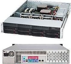 Produktbild Supermicro SC825TQ-563LPB: Servergeh. 19"