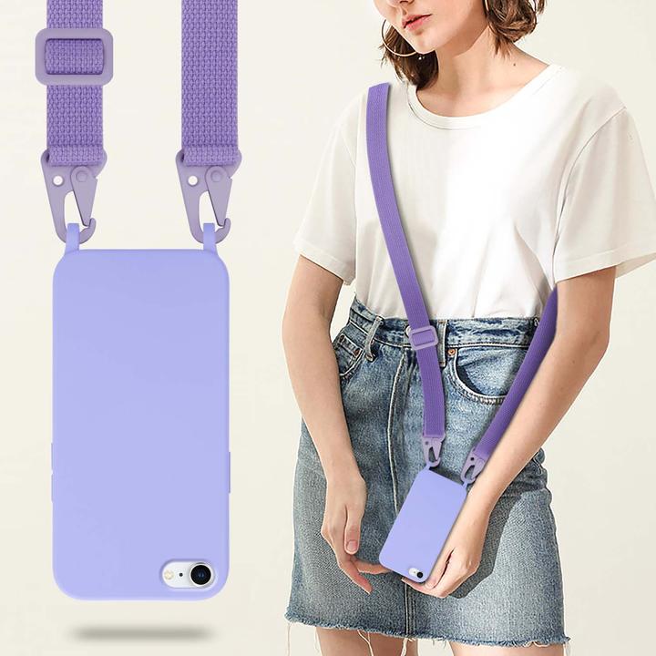 Image du produit Cadorabo TPU Cover Chaîne de téléphone portable Liquid (Apple iPhone 7, Apple iPhone SE (2ème génération))