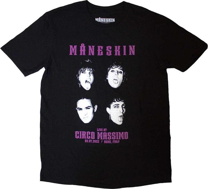Maneskin Live At Circo Massimo 2022 TShirt (M)