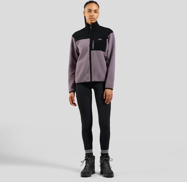 Actual product image Odlo Mid layer full zip ESSENTIAL HIGH PILE BLOCKED (M)